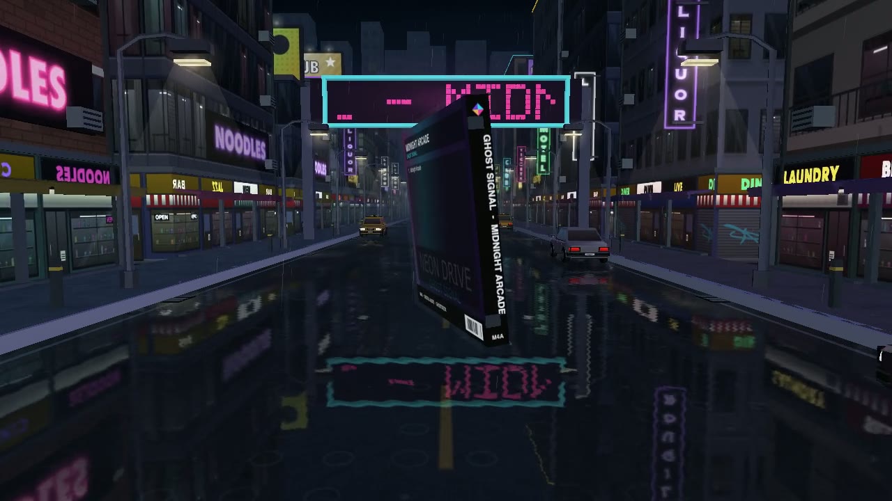 I built a Mac music player where your album floats over a low-poly world. It went live on the App St